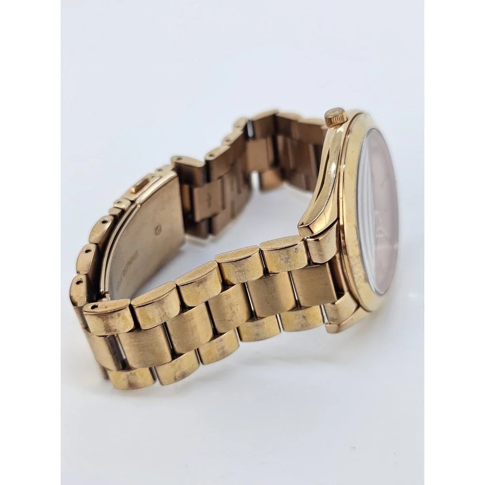 Michael Kors Women's Watch 42MM Rose Gold Dial Rose Gold Bands 7